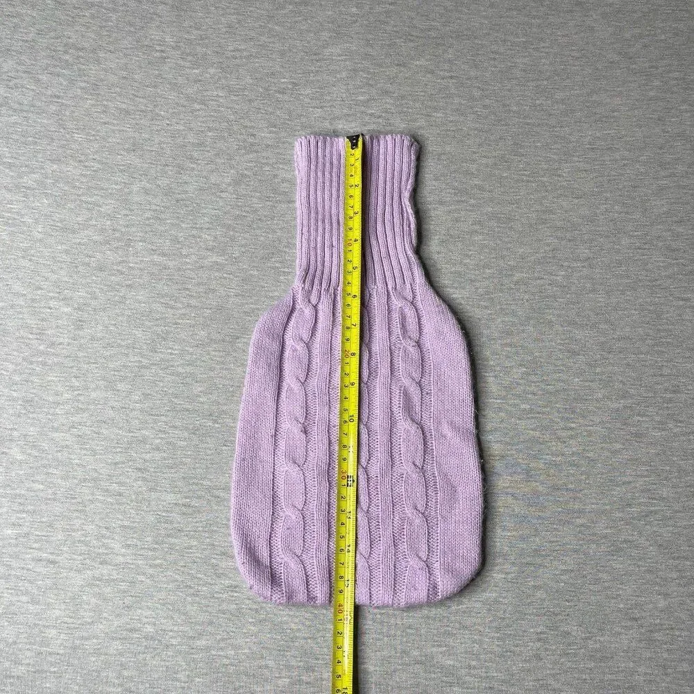 Hot Water Bottle Bag Compress Knitted Sweater Protective Cover